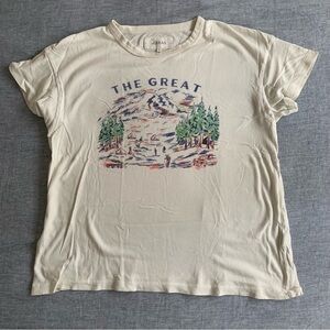 THE GREAT. Tourist tee Size 1 or Small